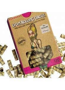 Lion Rolling Circus Pre-rolled Filter - 120 Stück pro Packung