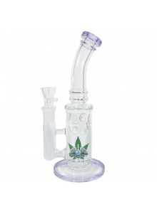 GHODT Bong GH5 Lila - Side view with colored logo