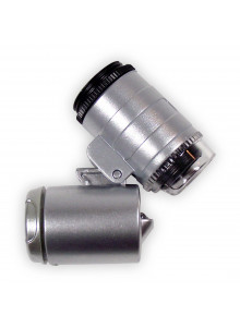 Mikroskop 60x LED - Handy-Clip abnehmbar