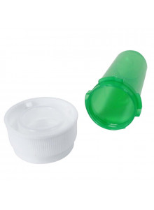Stash plastic jar 29ml - Green - Screw cap
