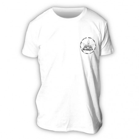 GHODT T-Shirt logo - white - Male (S-XXL) - front view