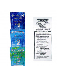 Zydot Ultra Clean Shampoo - Pack mit Shampoo, Purifier/Reiniger und Conditioner/Spülung.