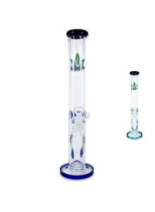 GHODT Bong GH11 - Blue or green base /Ice pinch and mouthpiece with black application