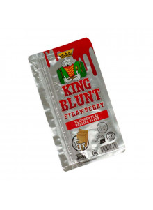 King Blunt Erdbeere - Einzelpackung mit 5 Blättern