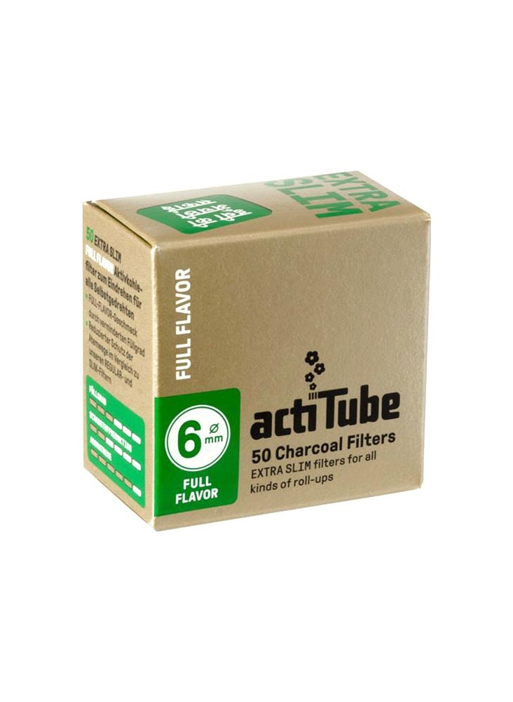 actiTube - Extra Slim - Full Flavor - 50-Pack