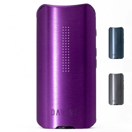 DaVinci IQ2 Vaporizer Amethyst - Also available in Cobalt and Graphite