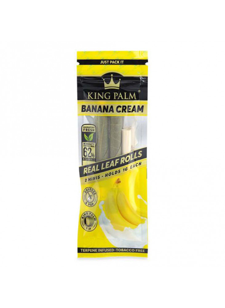 King Palm - Banana Cream - 2 Minis