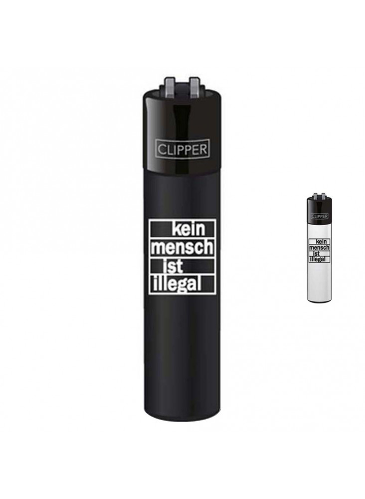 Clipper Kein Mensch ist illegal - Black