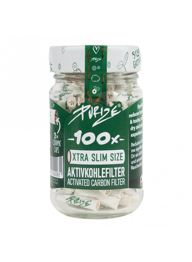Purize Filter XTRA Slim 100 - Glas - Vorderseite