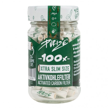Purize Filter XTRA Slim 100 - Glas - Vorderseite