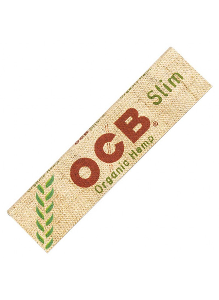 OCB Organic Hemp Slim - Booklet mit 32 Blättchen