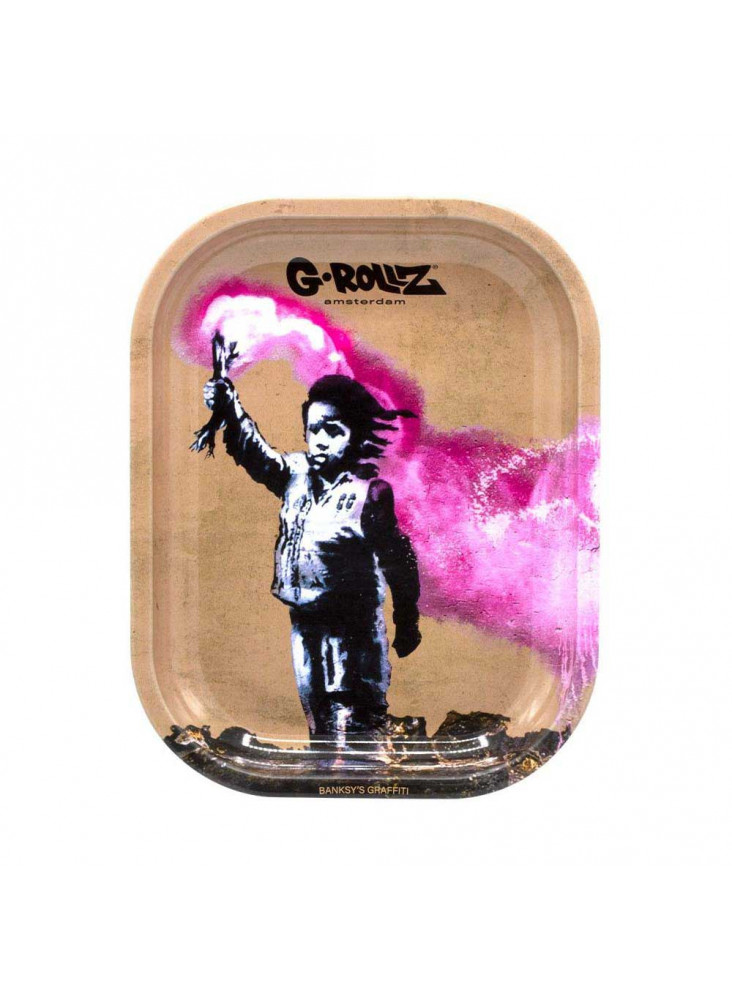 G-Rollz Tray Banksy Torch Boy 14x18cm - Small