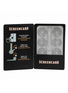 Scorpio Screencard Einlegesiebe - 18mm - 8 Stück - Booklet