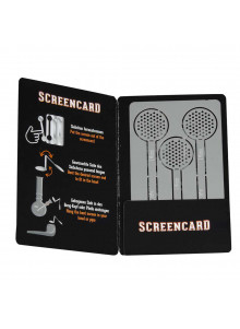 Scorpio Screencard Hängesiebe - 18mm - Booklet.