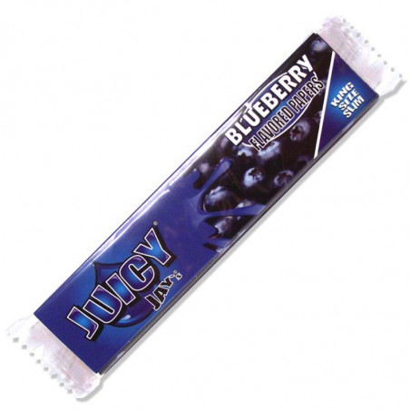 Juicy Jay`s Blueberry Papers - 33 aromatisierte Blättchen mit Blaubeergeschmack.