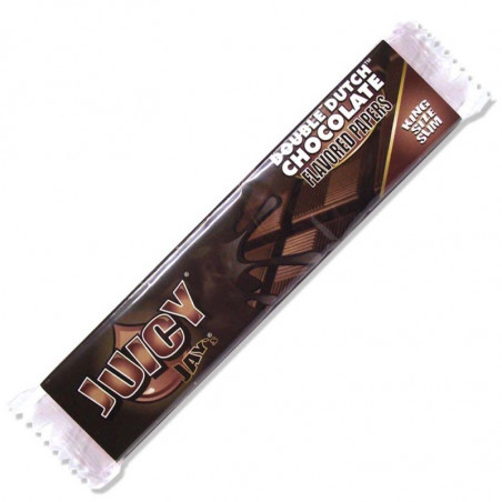 Juicy Jay`s Double Dutch Chocolate Papers - 32 aromatisierte Blättchen mit Schokoladengeschmack.