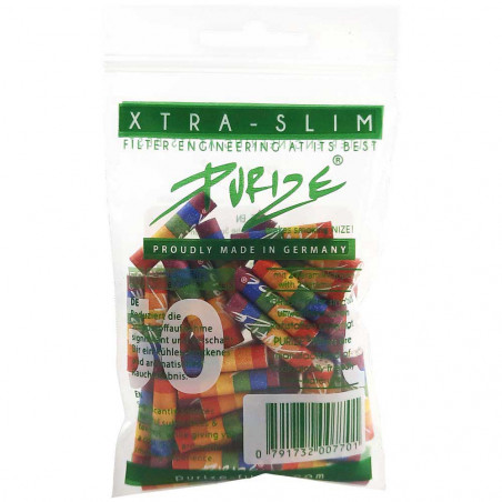 Purize Filter XTRA Slim Diversity/Rainbow 50 - Resealable bag