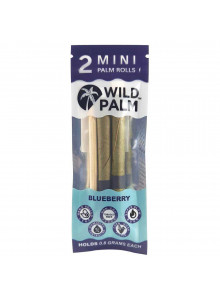 Wild Palm Mini Blueberry - Zwei Cordia Rolls und ein Stopfstab pro Packung