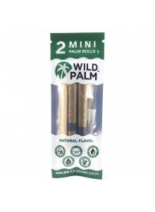 Wild Palm Mini Natural - Two Cordia Rolls and bamboo packing stick per Pack.