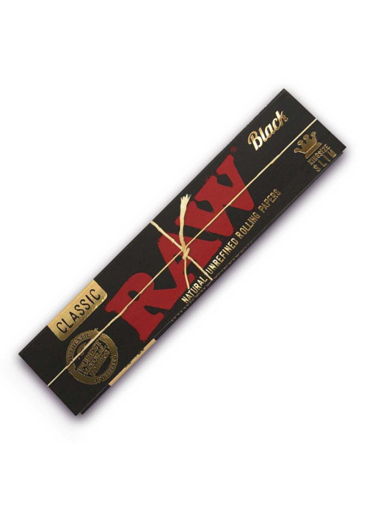 RAW Black King Size Slim - 32 Blättchen