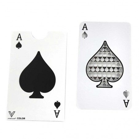 V-Syndicate Grinder Card - Ace Of Spades