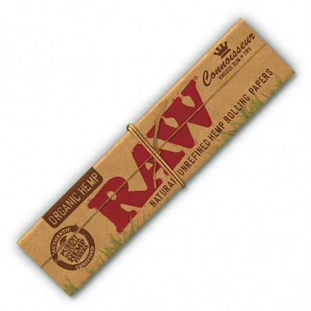 RAW Organic Hemp Connoisseur King Size Slim - Booklet