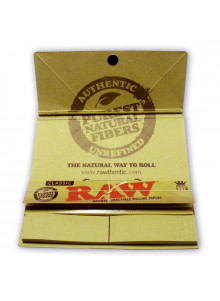 RAW Classic Artesano King Size Slim Papers - 32 Blättchen + 32 Tips + faltbares Tray