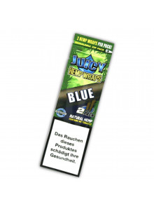 Juicy Hemp Wraps Blue - 2 tabakfreie Wraps