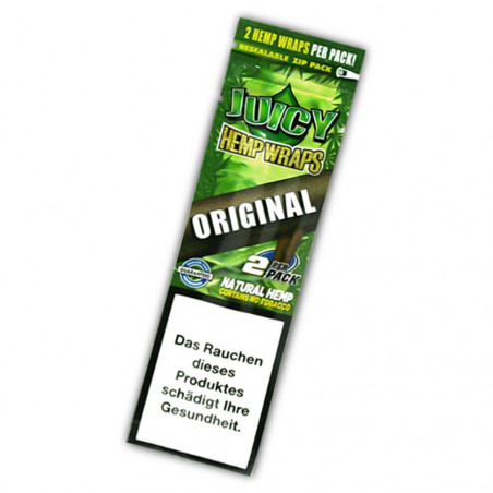 Juicy Hemp Wraps Original - 2 tabakfreie Wraps