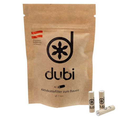 dubi Activated Carbon Filter 7mm bag with 42pieces
