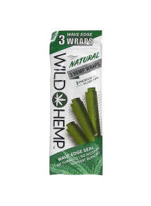 Wild Hemp - Natural Wraps - 3 Pack