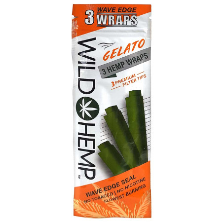Wild Hemp - Gelato Wraps - 3 Pack