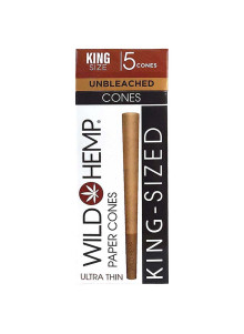 Wild Hemp - Kingsize Cones Regular - 5er Pack