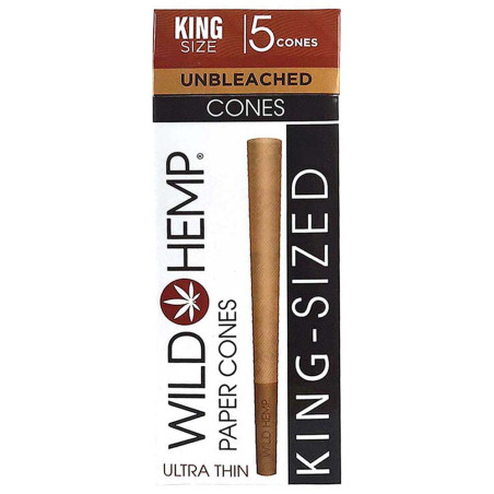 Wild Hemp - Kingsize Cones Regular - 5 Pack