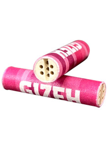 GIZEH activated charcoal filters 6mm Pink - Ceramic caps