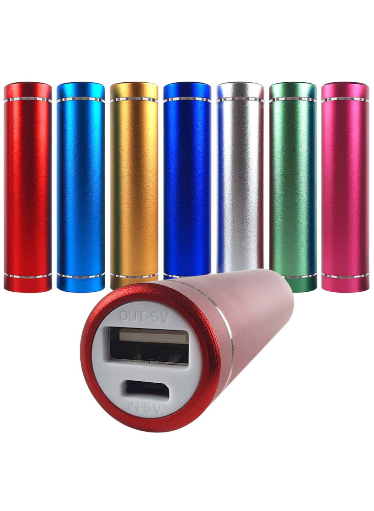 USB-Power Bank Stash - 7 verschiedene Farben