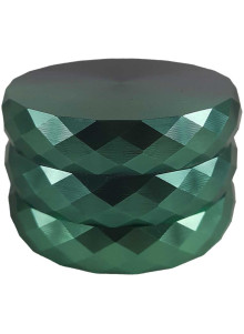 DIPSE Pollinator Diamond Ø60mm (Green/Black) - Sides with diamond pattern