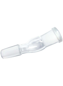 Glas Adapter 15° 14,5er Schliff - Male to female Adapter