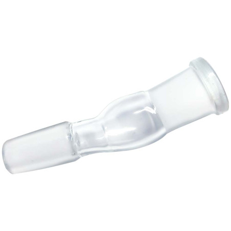 Glas Adapter 15° 14,5er Schliff - Male to female Adapter