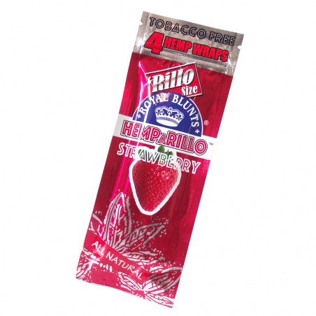Royal Blunts Hemparillo Strawberry - Hemp Wraps mit Erdbeeraroma