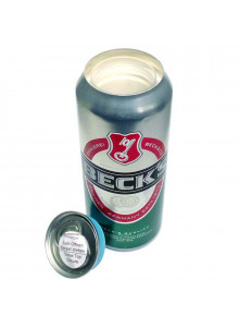 Stash Beck`s Bier - Original 500ml Bierdose mit schraubbarem Deckel