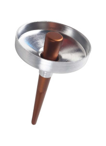 Metal funnel with cone former