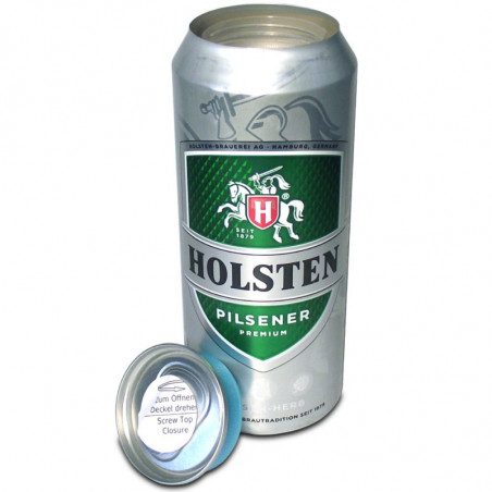 Stash Holsten Bier - Original 500ml Bierdose mit schraubbarem Deckel