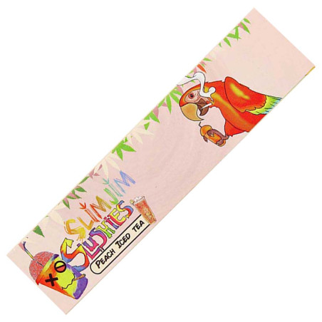 Slimjim Slushies Kingsize Papers - Peach Iced Tea - Booklet