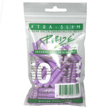 Purize Filter XTRA Slim Lilac 50 - Resealable bag