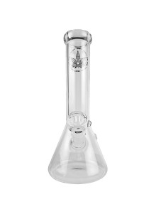 GHODT Beaker Bong GH27 30cm - Mit schwarzem GHODT Logo.