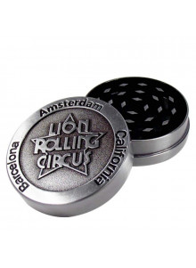 Lion Rolling Circus Grinder - 50mm - Two-part - Magnetic closure