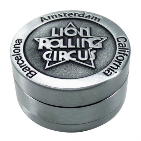 Lion Rolling Circus Grinder - 50mm - Dreiteilig - Geprägtes Logo