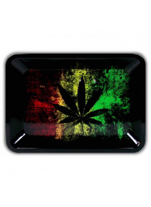 Tray - Small - Rasta Leaf